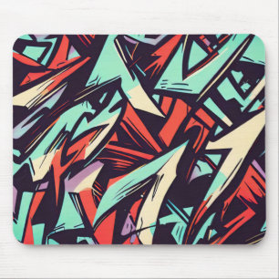 Modern Graffiti Mouse Pad