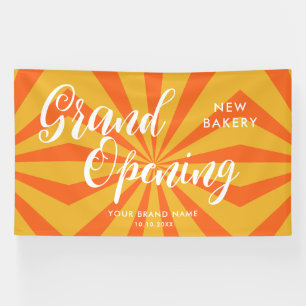 Modern Grand Opening Business Banner
