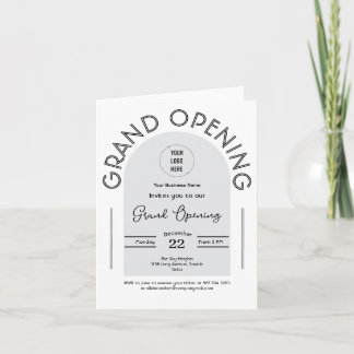 Modern Grand Opening business Invitation