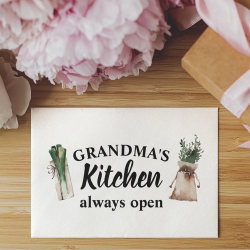 Modern Grandmas Kitchen Is Always Open Best Gift