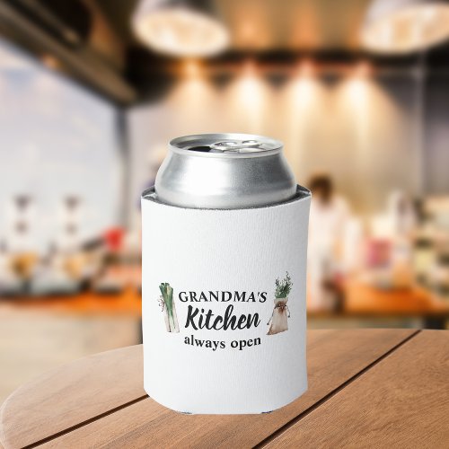 Modern Grandmas Kitchen Is Always Open Best Gift Can Cooler