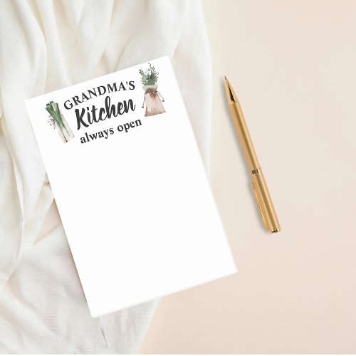 Modern Grandmas Kitchen Is Always Open Best Gift Post_it Notes