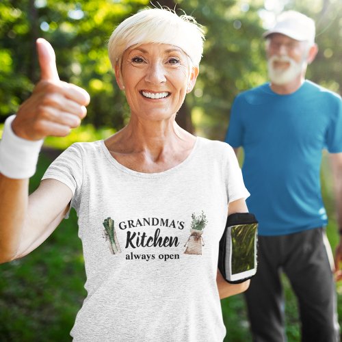 Modern Grandmas Kitchen Is Always Open Best Gift T_Shirt