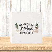 Modern Grandma's Kitchen Is Always Open Best Gift