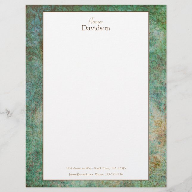Modern Granite Stationery (Front)