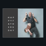 MODERN, GRAPHIC,  MINIMAL FATHERS DAY CARD<br><div class="desc">MODERN,  GRAPHIC,   MINIMAL PHOTO FATHERS DAY CARD. PART OF A COLLECTION.</div>