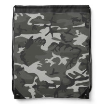 Modern Gray Black Camo Camouflage