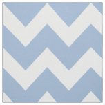 Modern Gray Blue Chevron Stripes Pattern Fabric