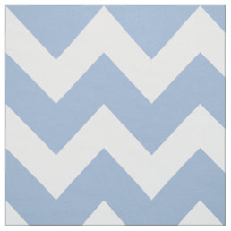 Modern Gray Blue Chevron Stripes Pattern Fabric