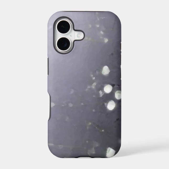 Modern gray buble oils marble pattern-iphone 5 iphone case (Back)