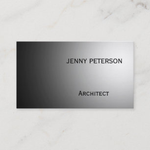 Modern Gray Consultant Professional Business Card