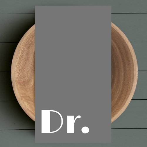 Modern Gray Doctors Medical Healthcare Service  Business Card