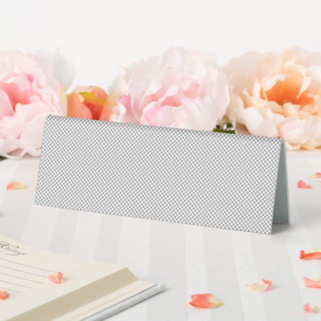 Modern Gray Polka Dot Event Sign Background (In SItu (Wedding))