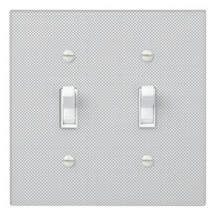 Modern Gray Polka Dot Event Sign Background Light Switch Cover