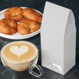 Modern Gray Polka Dot Event Sign Background Roasted Coffee