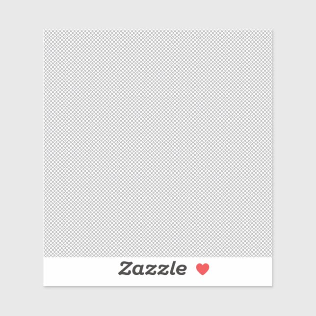 Modern Gray Polka Dot Event Sign Background Sticker (Sheet)