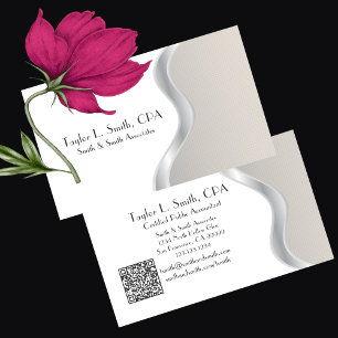 Modern Gray/Sand Design Minimalist Business Card