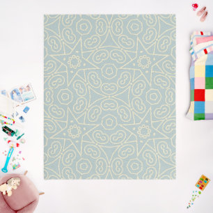 Modern Gray & White Abstract Geometric Pattern  Rug