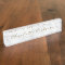 Modern Gray White Marble Personalized Name 