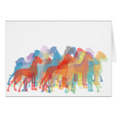 Modern Great Dane Group Cards (Front Horizontal)