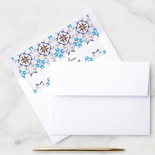 Modern Great Dane pattern Envelope Liner