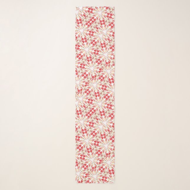Modern Great Dane Pattern Scarf  (Front)