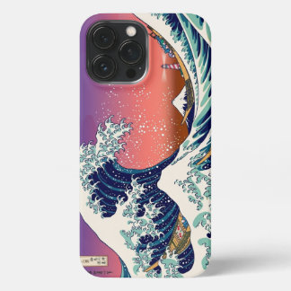 Modern Great Wave Hokusai Pop Art  iPhone 13 Pro Max Case