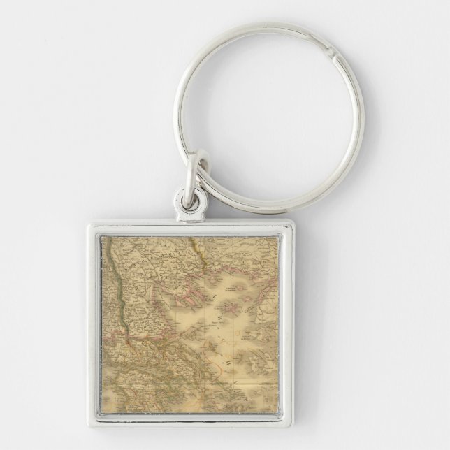 Modern Greece Keychain (Front)