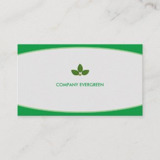 Modern Green and White