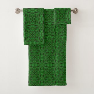 Modern Green Artistic Abstract Design