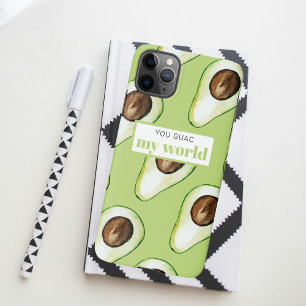 Modern Green Avocado Fun Quote iPhone 11Pro Max Case