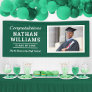 Modern Green Class of 2024 Custom Graduation Photo Banner