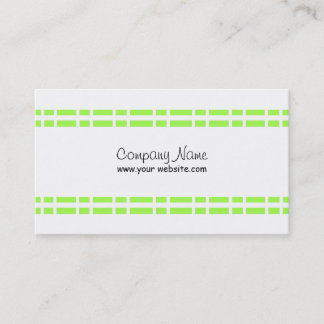 Modern Green Design Business Card