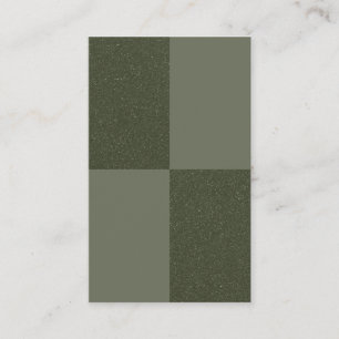 Modern Green Grid Business Card – Customizable