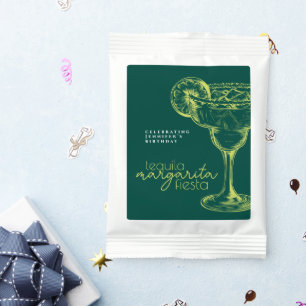 Modern Green Margarita Cocktail Birthday Party Drink Mix