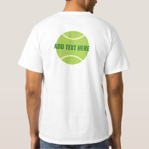 Modern Green Tennis Ball T-Shirt