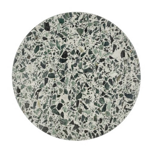 Modern Green Terrazzo Cutting Board