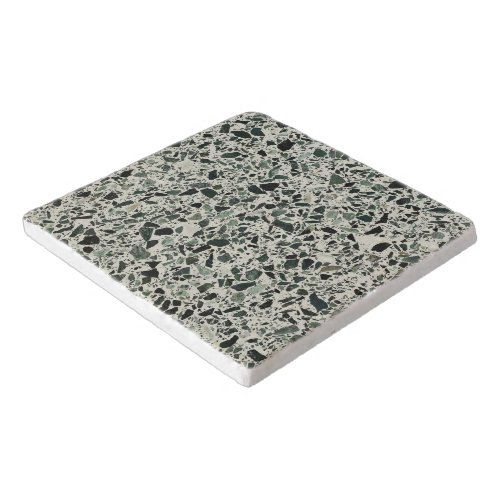 Modern Green Terrazzo Trivet