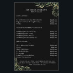 Modern, Greenery Flyer<br><div class="desc">Modern, Greenery Flayer in black, white, green, gold.Edit your product in minutes by adding your data. You can change the font/color/position by "further personalize".</div>