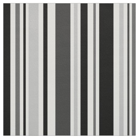 Geometric Modern Black and White Mosaic Pattern Fabric | Zazzle.com