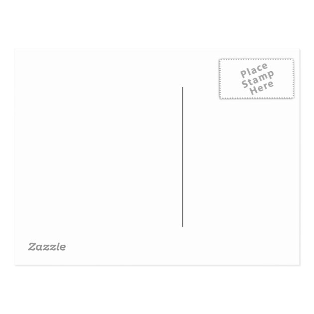 Modern Grey Border Wedding Rsvp Postcards