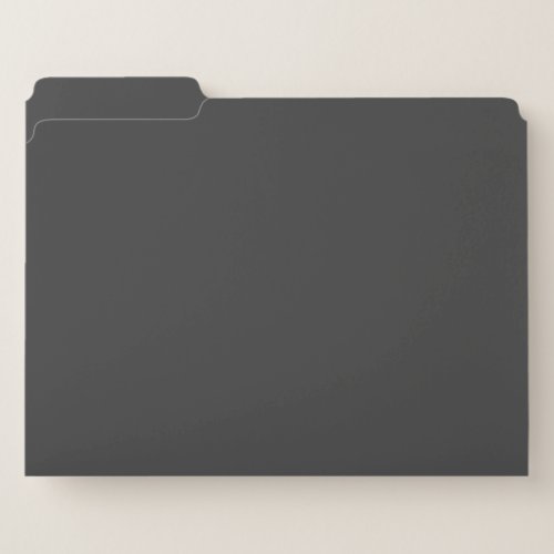 Modern Grey  Dark Grey Professional File Folder