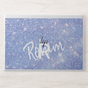 Modern Grey Glitter Beauty HP Laptop skin Skin