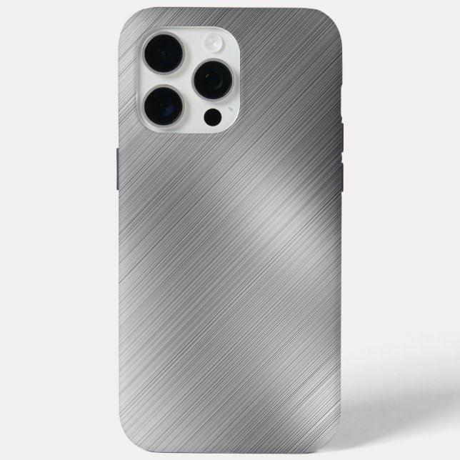 Modern Grey Texture Template Case-Mate iPhone Case (Back)