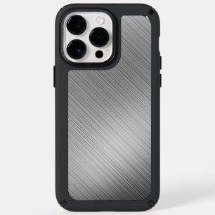 Modern Grey Texture Template Speck iPhone 14 Pro Max Case