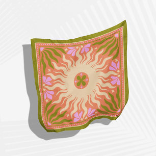 Modern Groovy Bossica Bandana Scarf Personalized