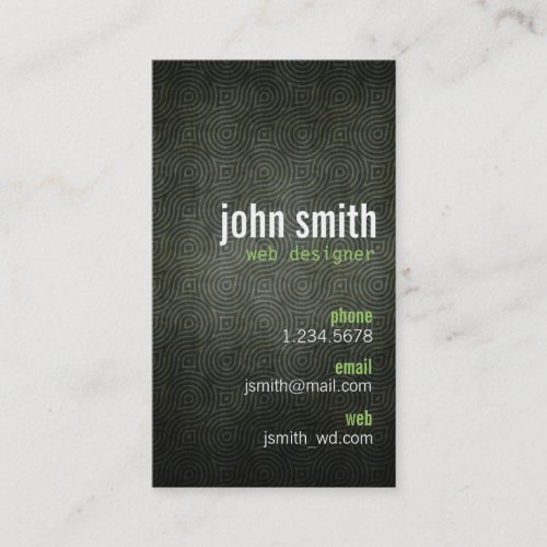 Modern Grunge Business Cards