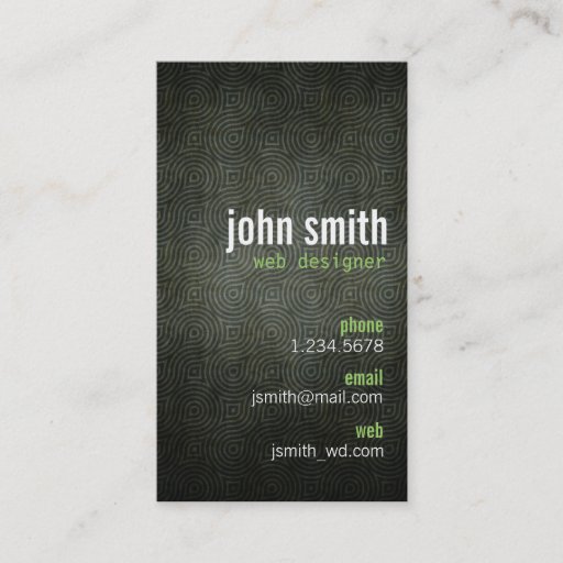 Customizable Modern Grunge Business Cards