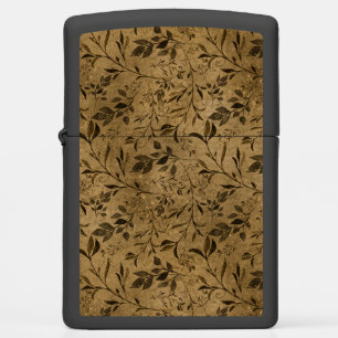 Modern Grunge Leaf Patten  Zippo Lighter
