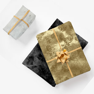 Modern Grunge Trio Wrapping Paper Sheets